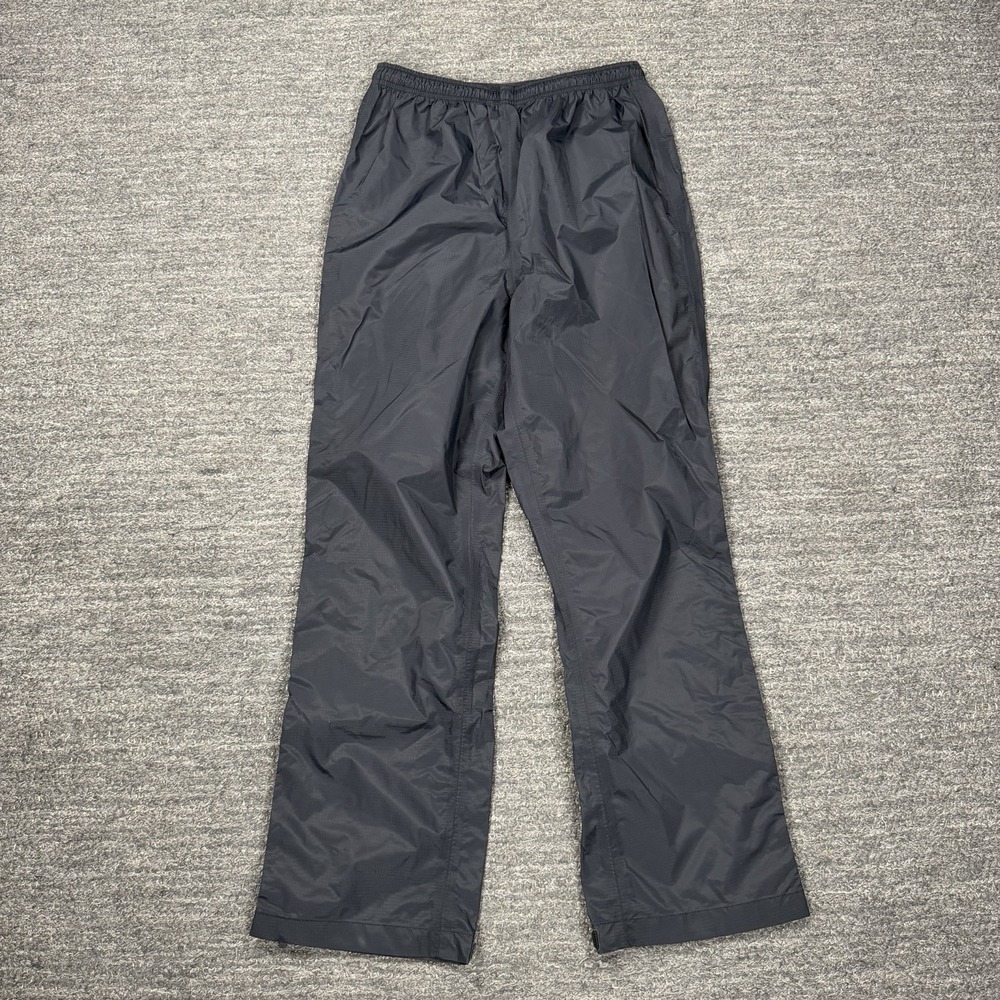L.L.Bean Pants Women Small Petite Black Waterproof Rain Outdoor Adjustable Leg